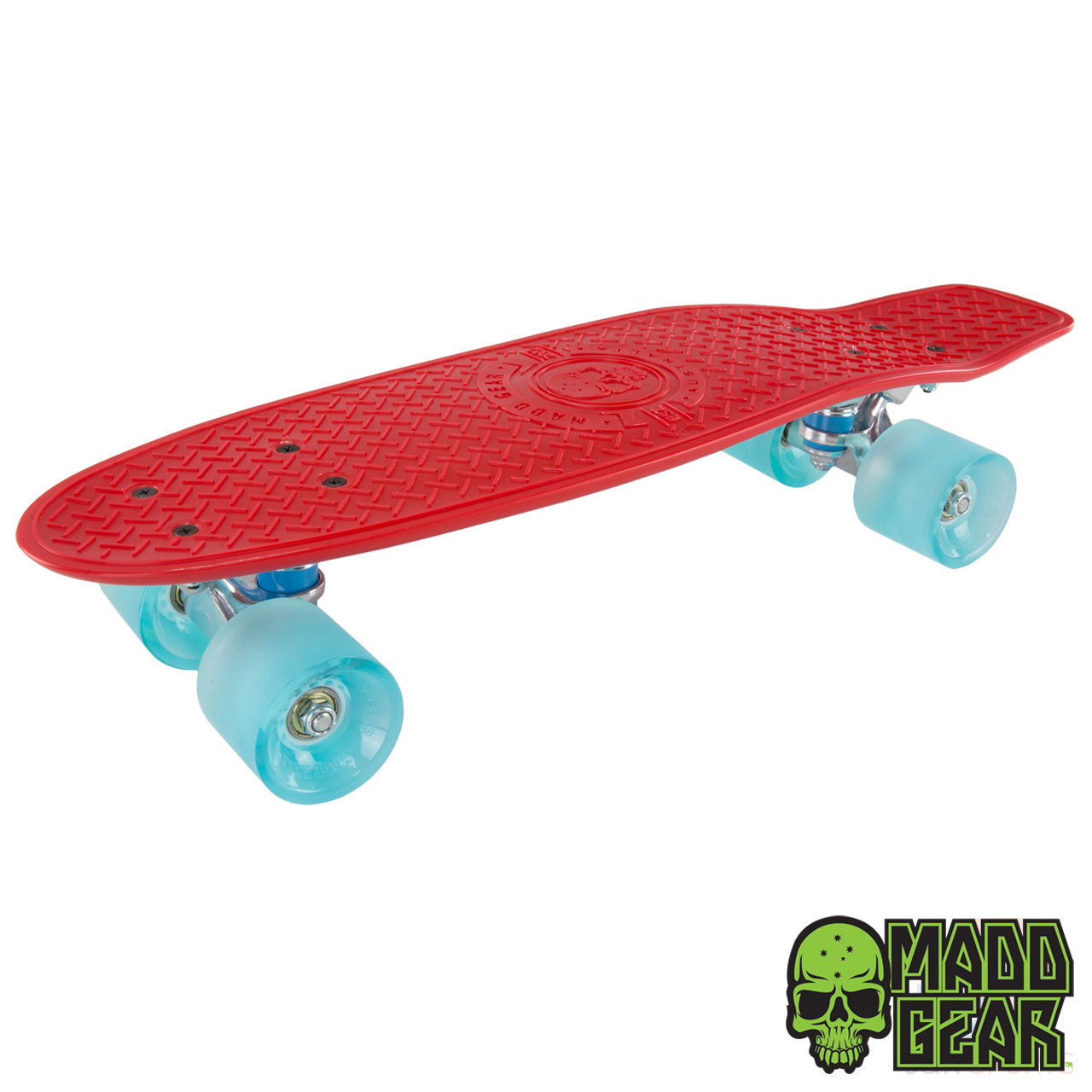 Madd SKINS Retro Board - Red Blue - Top - MGP205-474