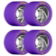 ROLLERBONES - TURBO ALU HUB WHEEL PURPLE (8) - 62mm/101a