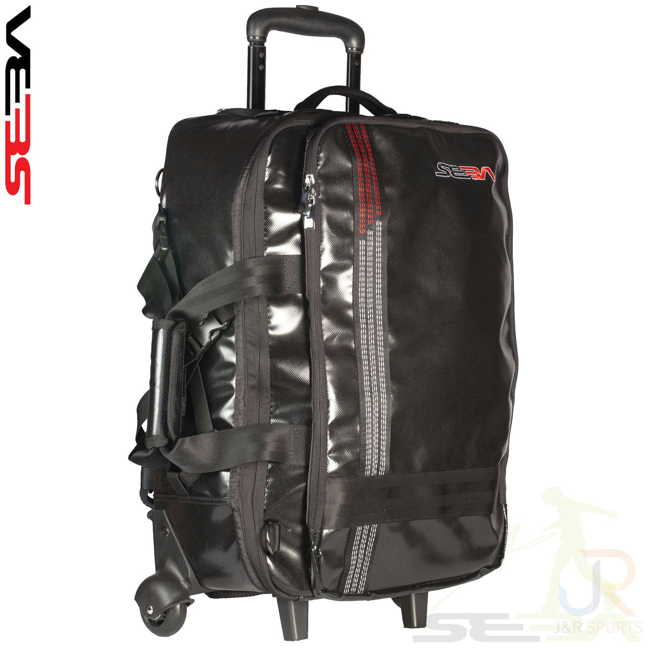 Seba Trolley Bag - Large - Ang View - Black - SSK15-SBG-TRYS-BK