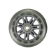 JD BUG STREET 120 WHEEL inc BEARINGS (2) - 120mm CLEAR