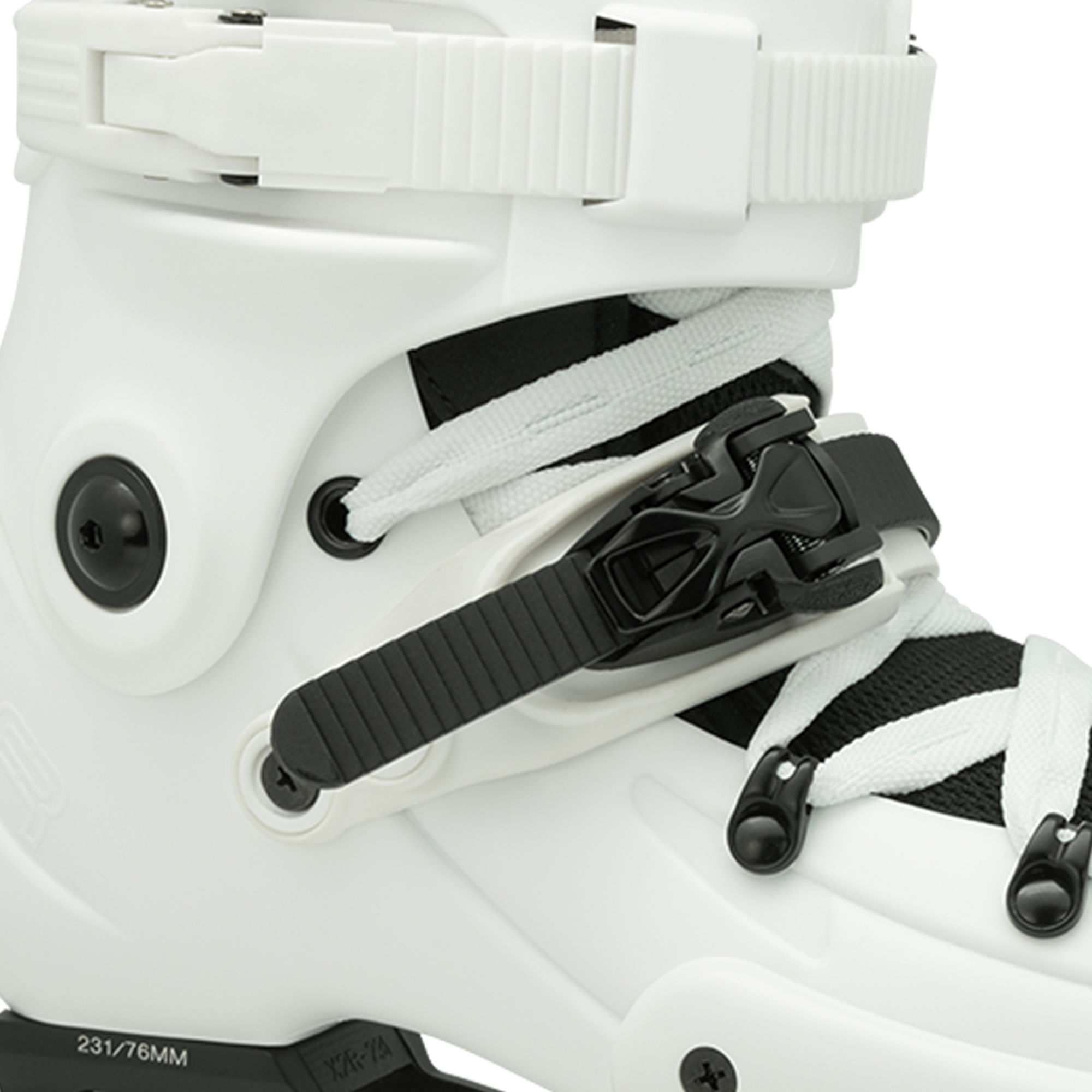 FR Jr CLUB Adjustable In-Line Skates - White