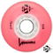 LUMINOUS LED INLINE WHEEL - PINK - 76mm/85a (UNIT)