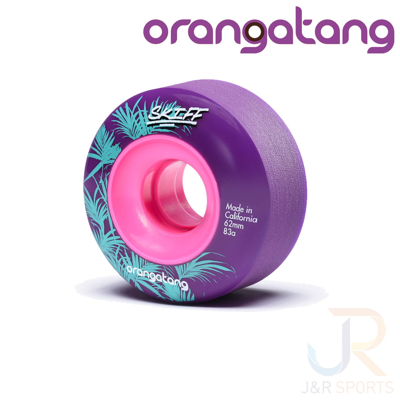 Orangatang Skiff Slasher Purple 62mm 83a