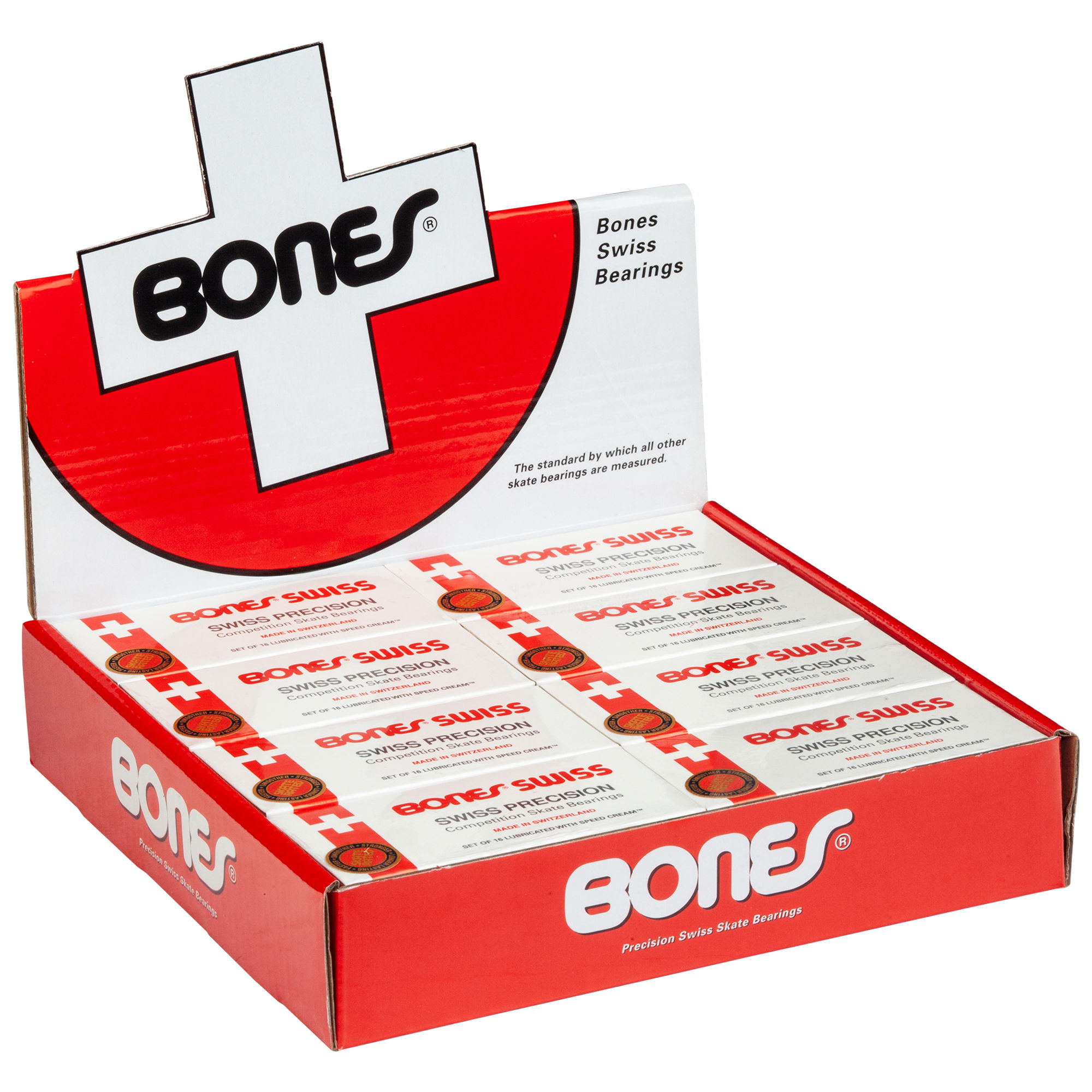 BONES SWISS BEARINGS - POP 16 - 7mm 16 PACK