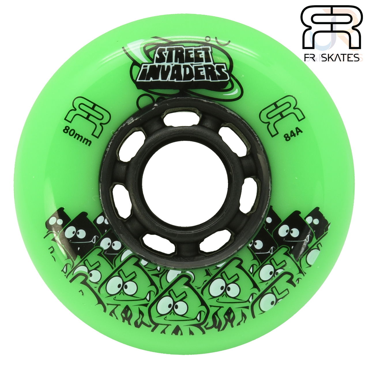 FR - Street Invaders II - Green - 80mm 84a - FRWLSI8084GR