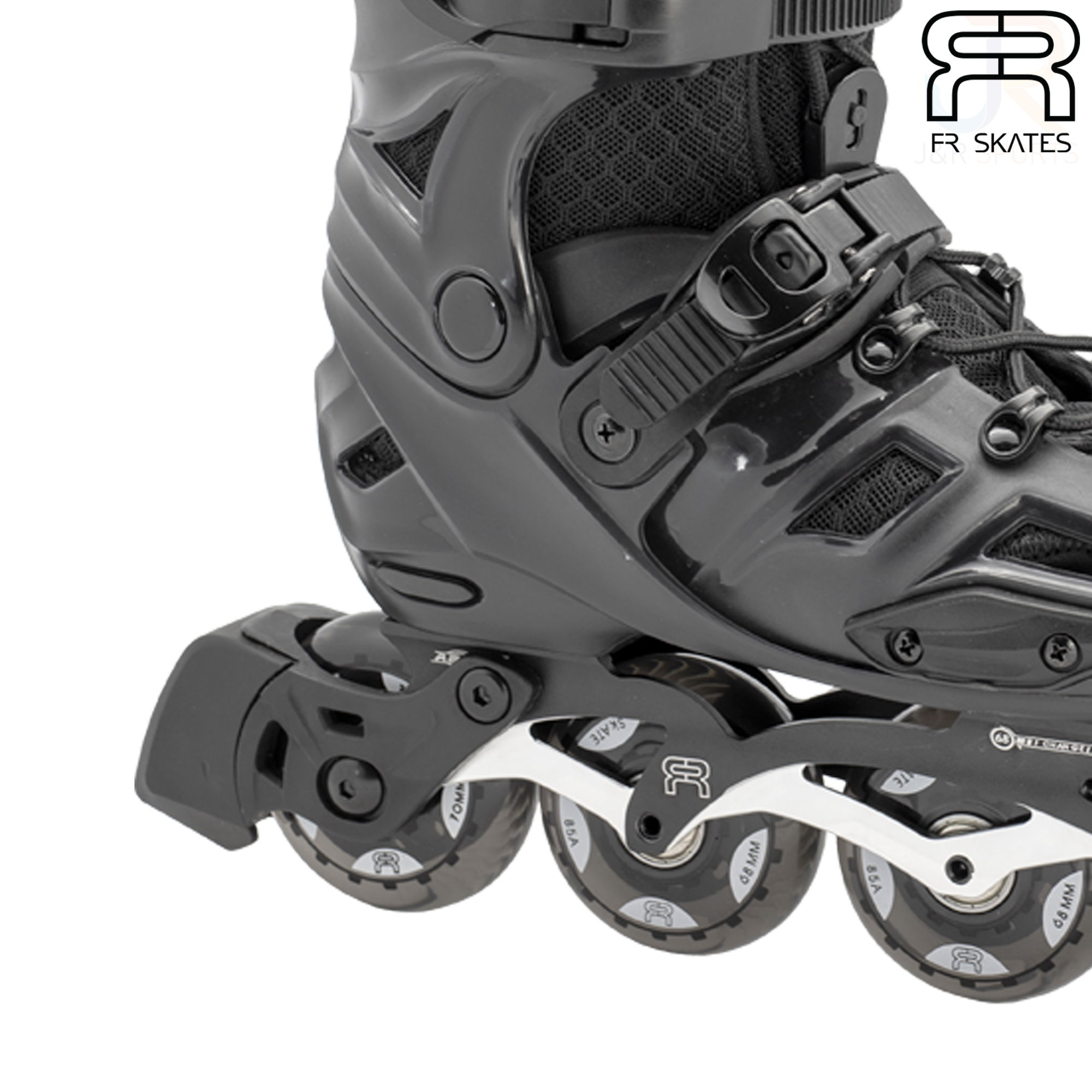 FR AXS Adjustable In-Line Skates - Black