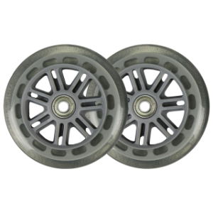 JD BUG STREET 120 WHEEL inc BEARINGS (2) - 120mm CLEAR