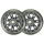 JD BUG STREET 120 WHEEL inc BEARINGS (2) - 120mm CLEAR
