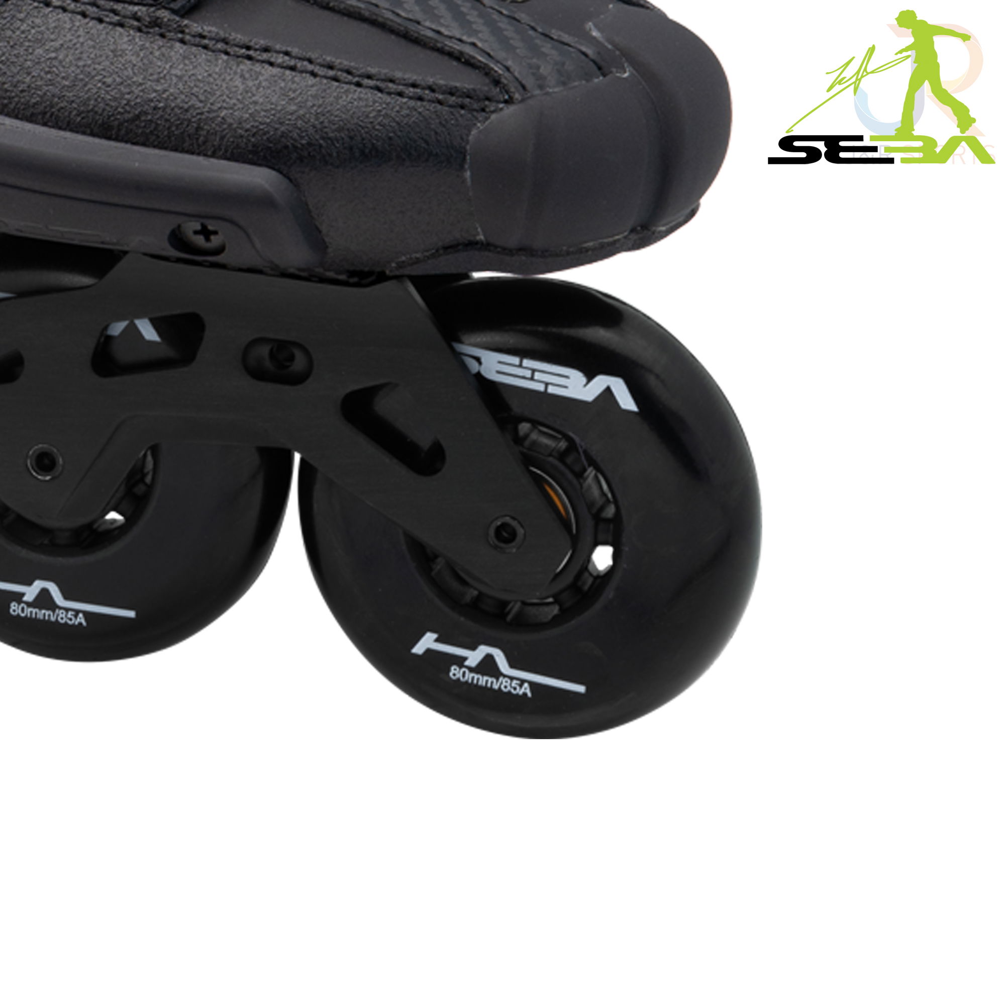 Seba HIGH Light Carbon 80 In-Line Skates - Black