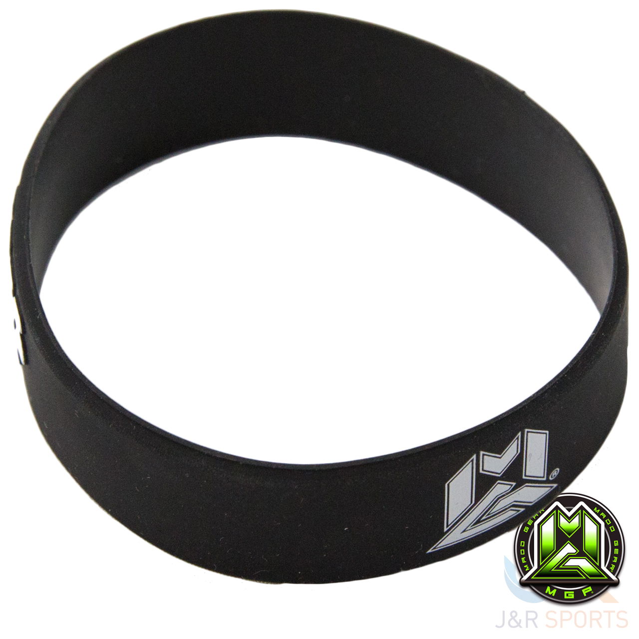 MGP Wrist Band Est 2002 - Black - Rear - MGP206-033