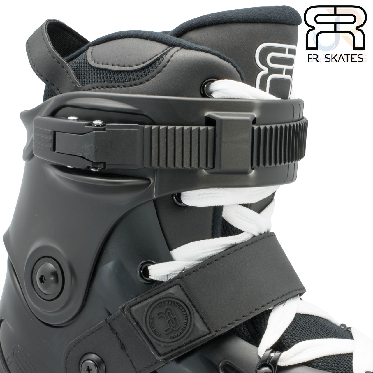 FR Skates - FR X 80 - Black - Cuff Detail - FRSKFRX80BK