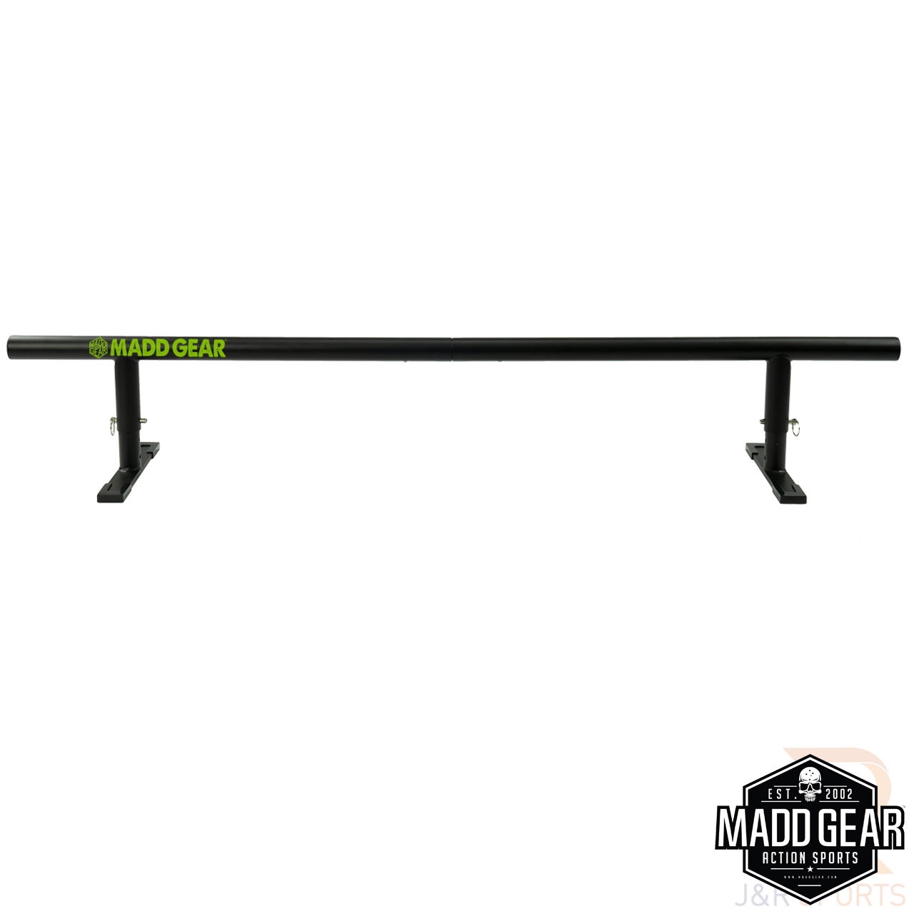 Madd Gear Fifty5 Grind Rail - Black - Side View - MGP207-134