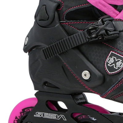 Seba TRIX 2 80 In-Line Skates - Black / Pink