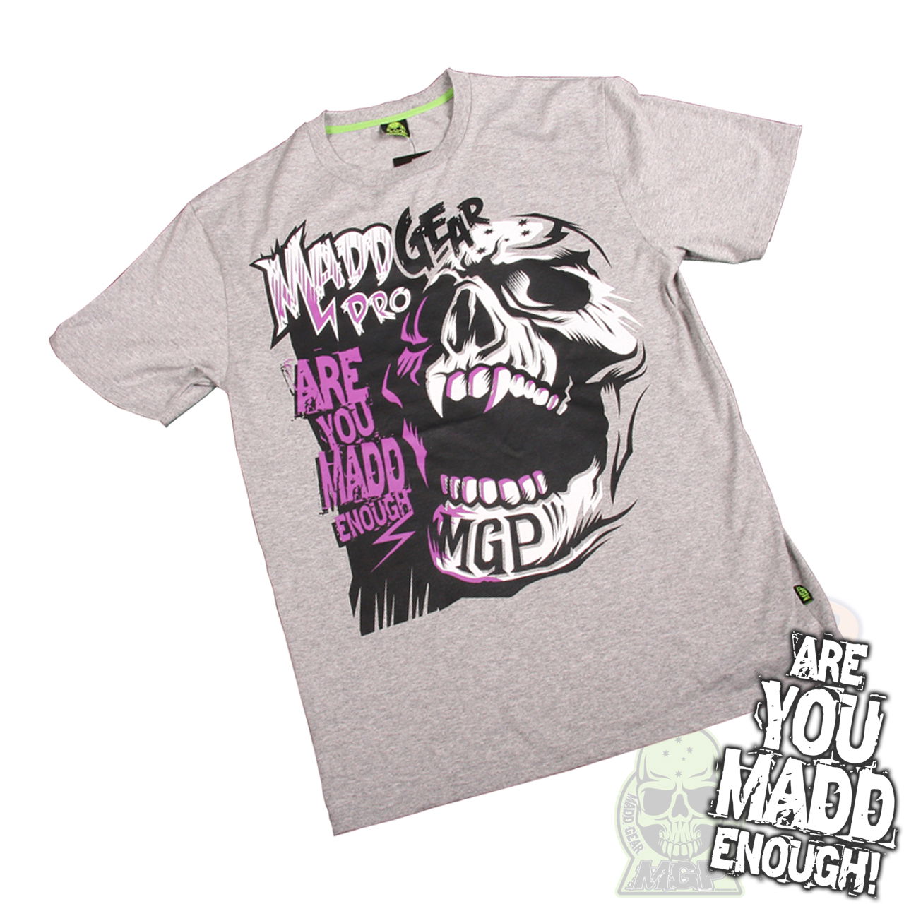 MADD Enough Tee Grey