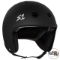 S1 RETRO Helmet - Matt Black - Angled - SHRLIMB