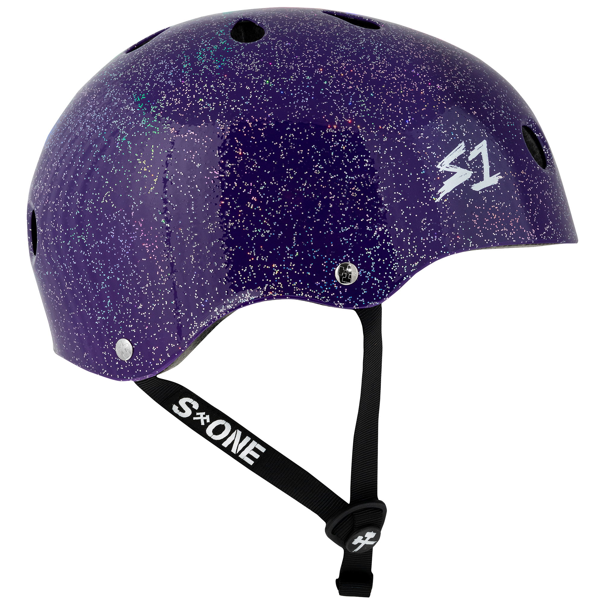 S1 Lifer Helmets - Purple Gloss Glitter