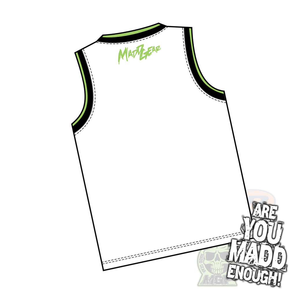 Ironstar MX-Vest-White-Back-Graphical