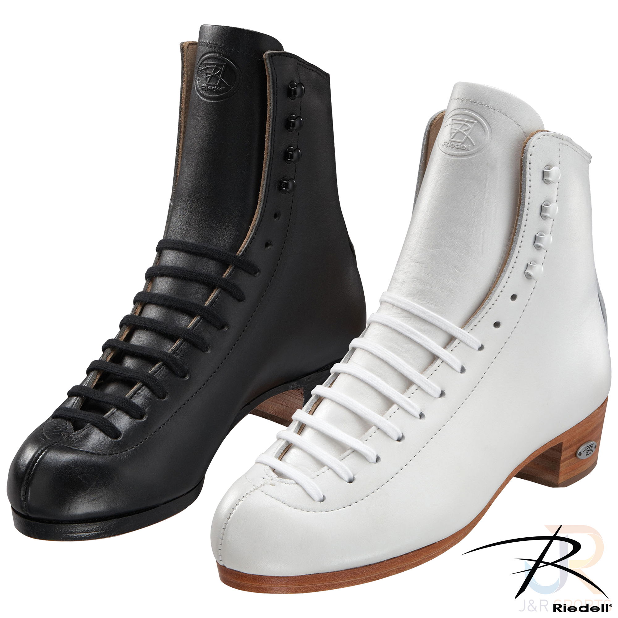 Riedell 297 PRO Skate Boots - White - Medium Width