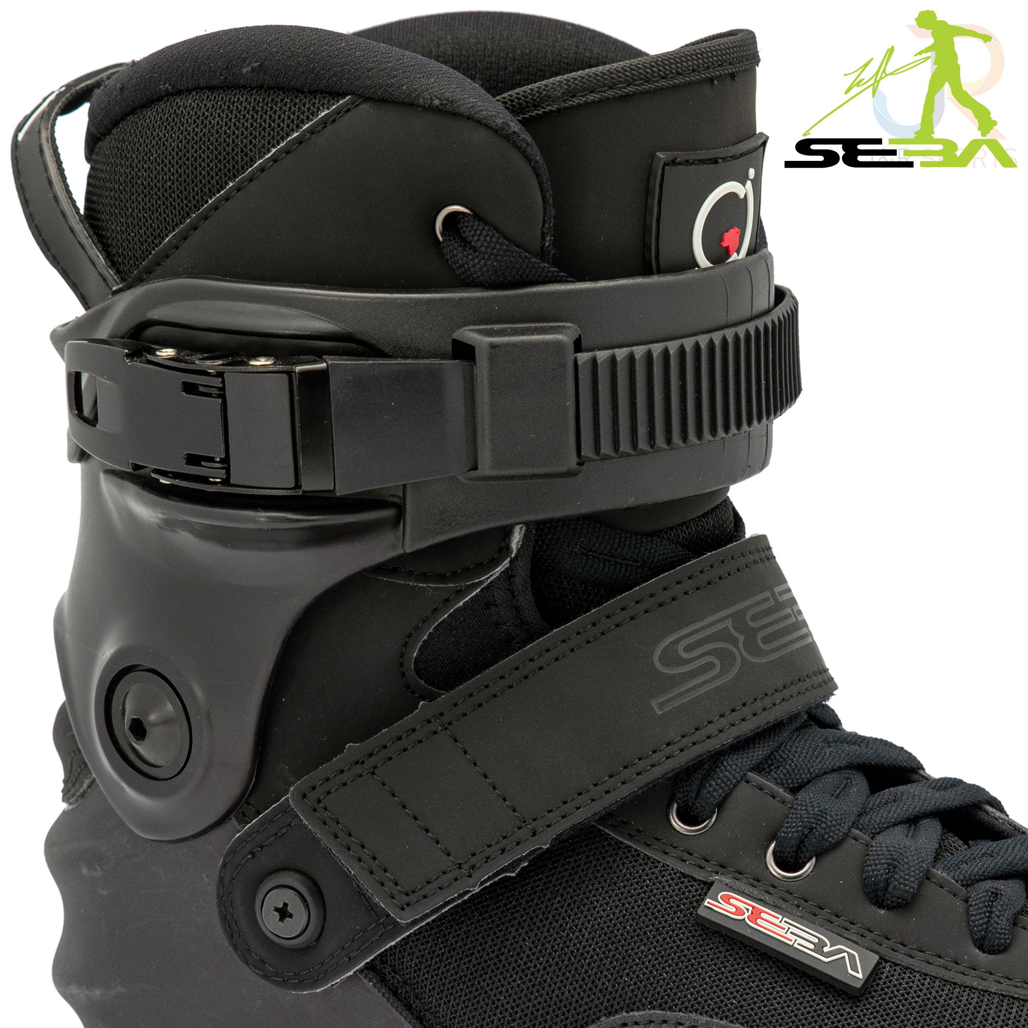 Seba CJ2 Boot - Black - Cuff Detail - SSK-BCJ2-BK