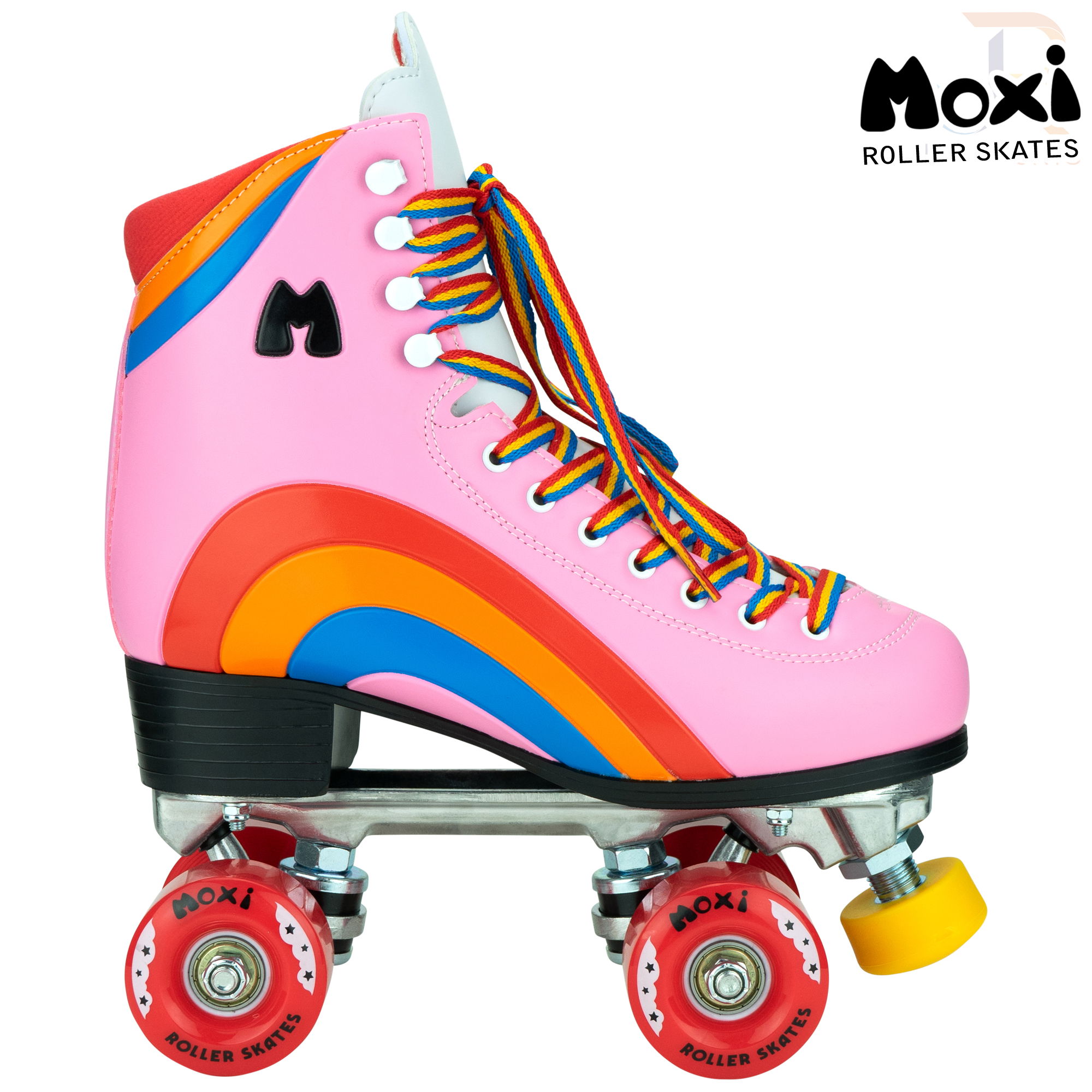 Moxi Rainbow - BubbleGum Pink - Side View - MOX515351010