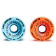 ORANGATANG "LOVE HANDLES" inc JEHU V2 BEARINGS - ORANGE 65mm 80a (Set 4)