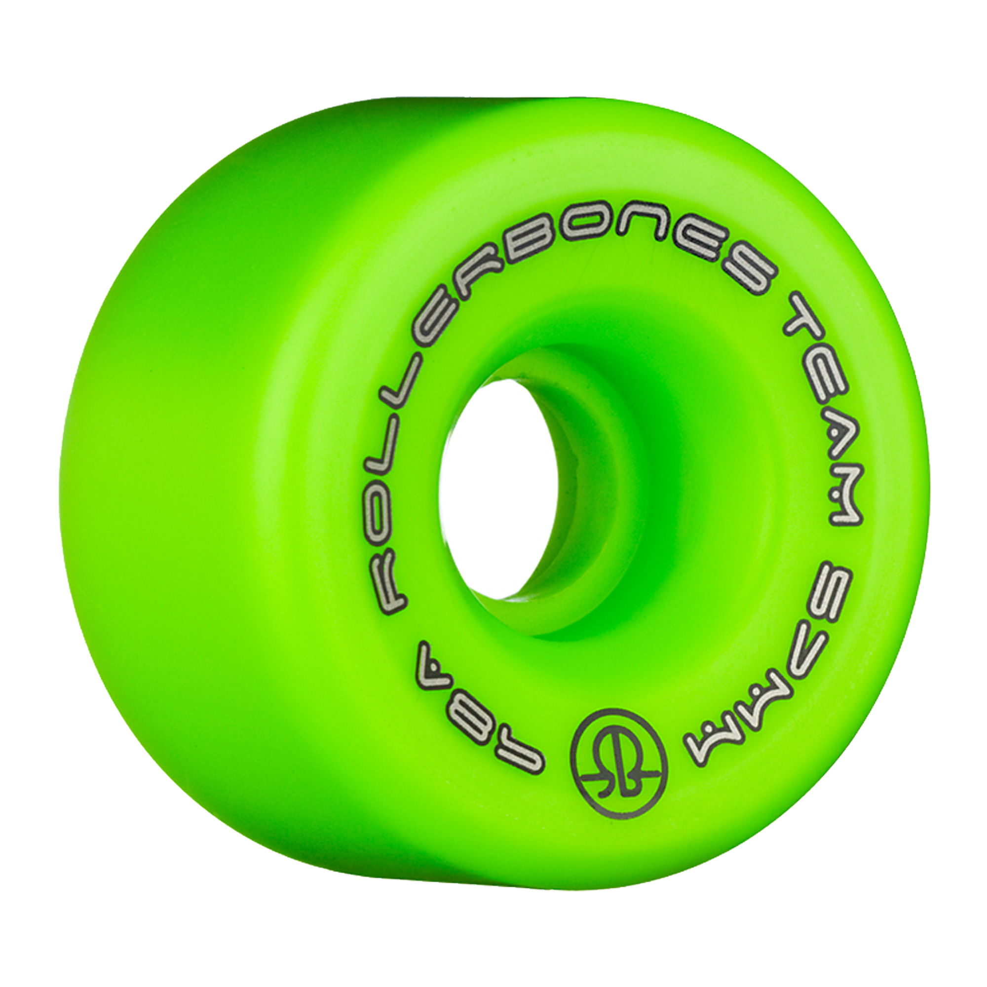 ROLLERBONES - TEAM LOGO GREEN (8) - 57mm/98a