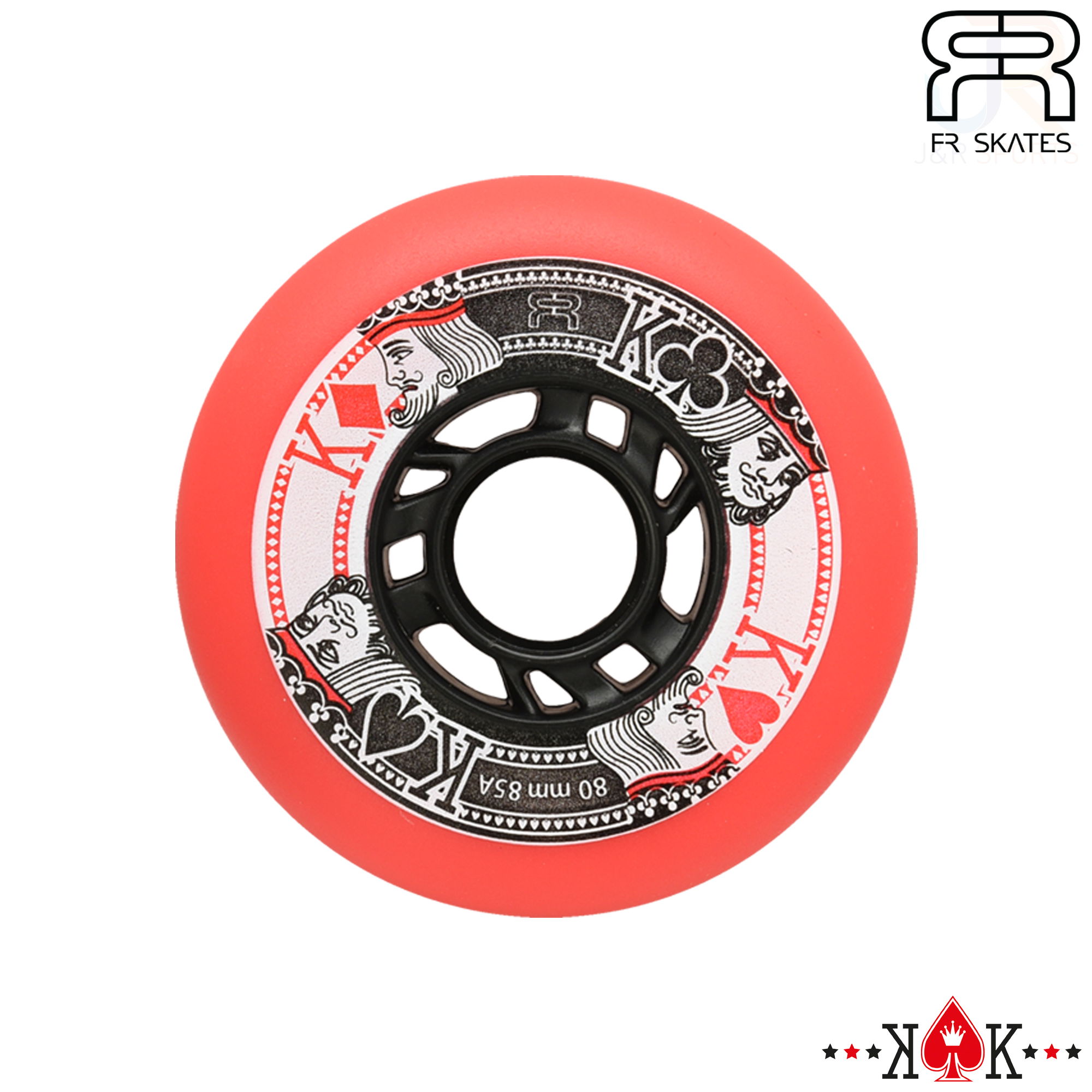 FR Street KINGS Wheels - Red