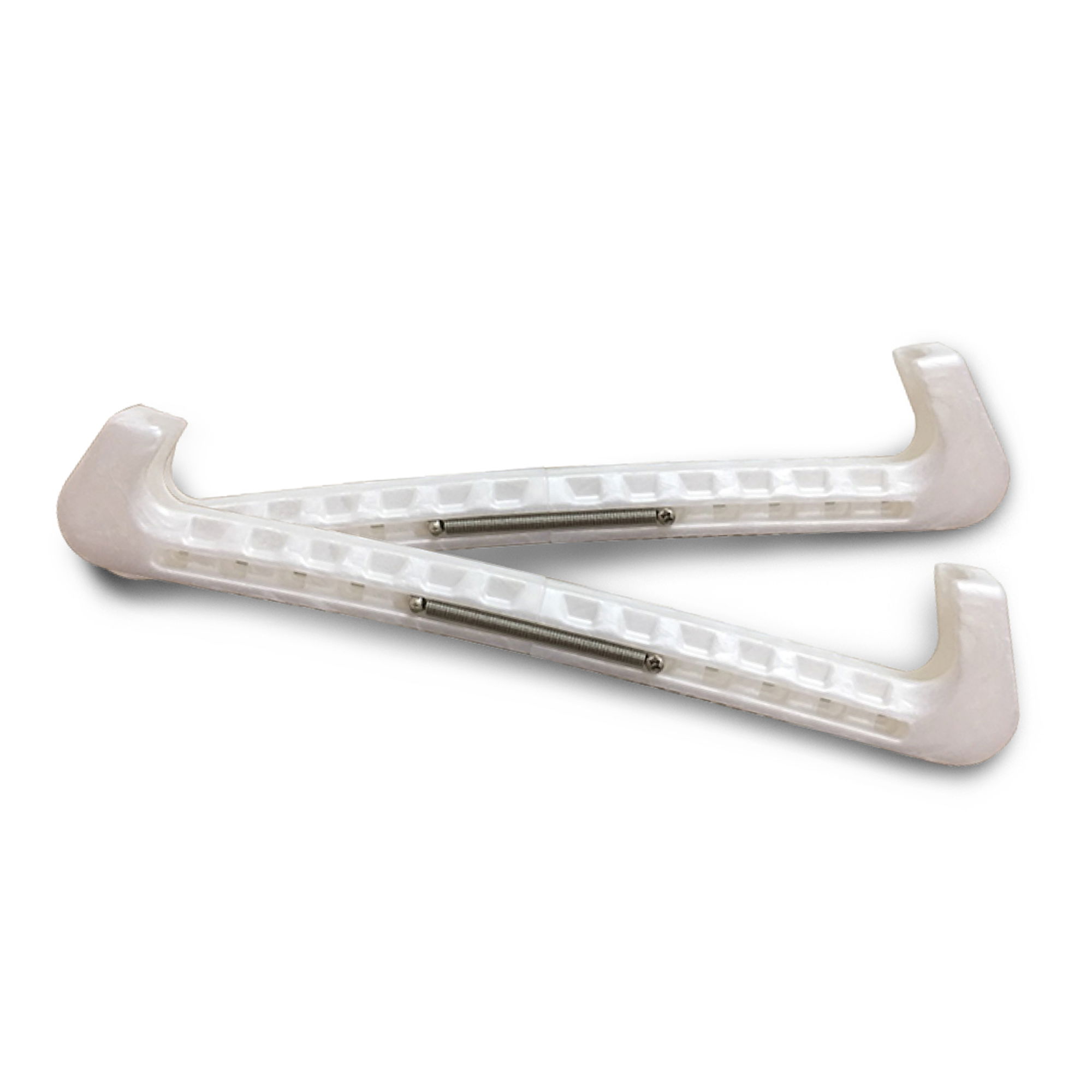 XCESS ADJUSTABLE SKATE GUARDS - PEARL - WHITE