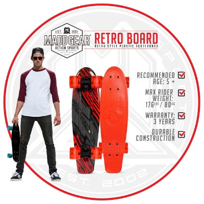 MADD G-RETRO BOARD - RACER