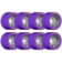ROLLERBONES - TURBO ALU HUB WHEEL PURPLE (8) - 62mm/101a