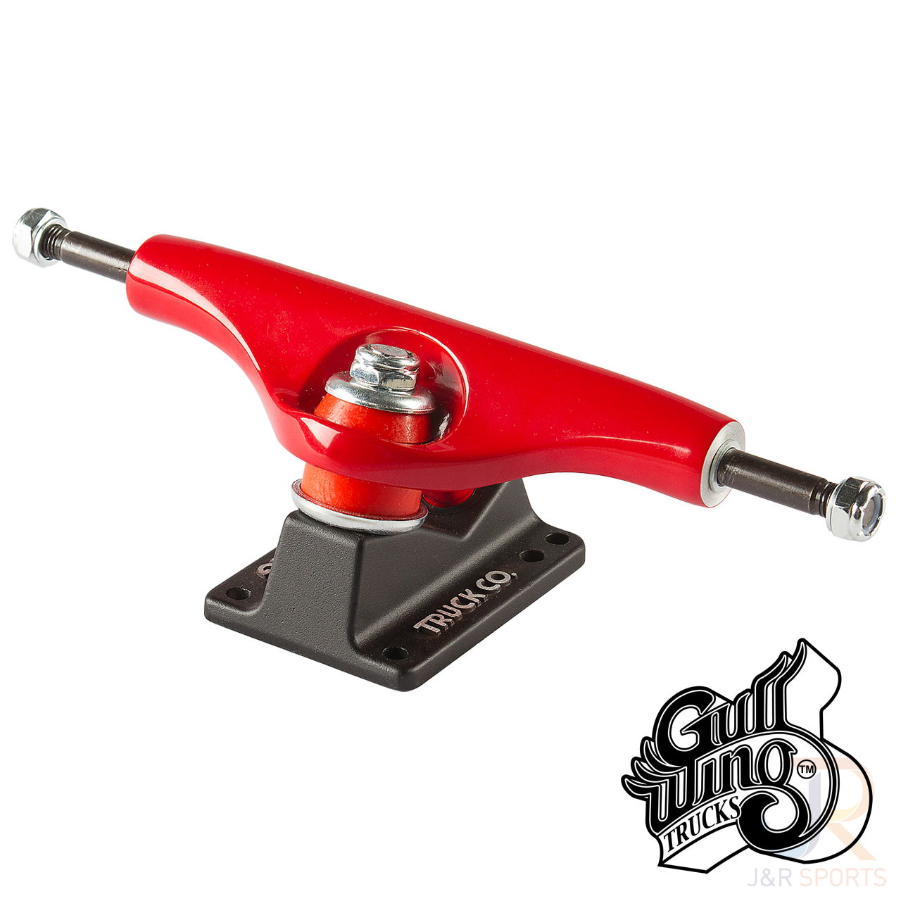 GullWing SHADOW DLX 8 inch - Red Black - GWSHDLX80REBK