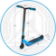 MADD GEAR CARVE MINI PRO ROOKIE X - SKY BLUE / BLACK