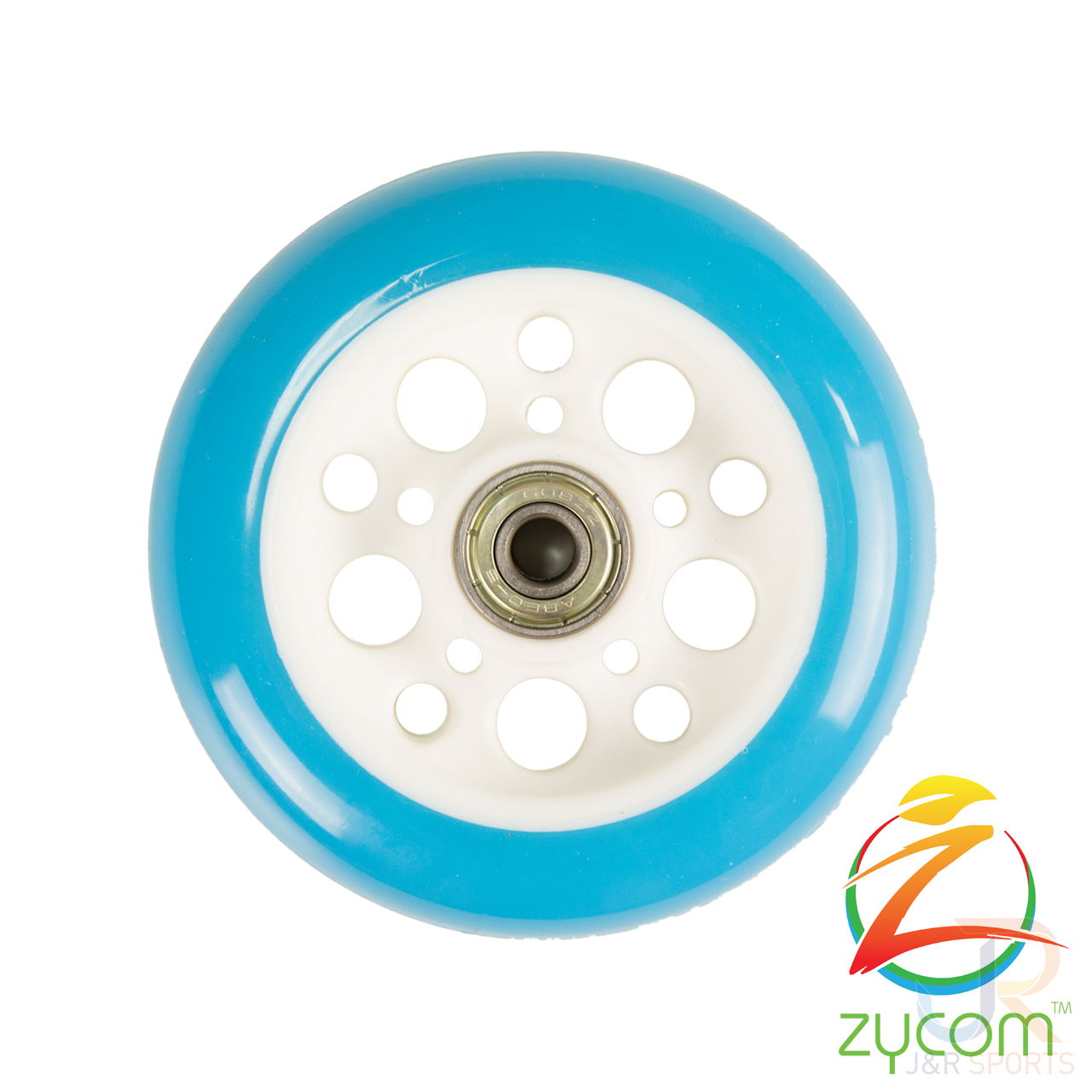 Zycom C100 Cruz 100mm Wheel - LBlue White - ZYC 204-839