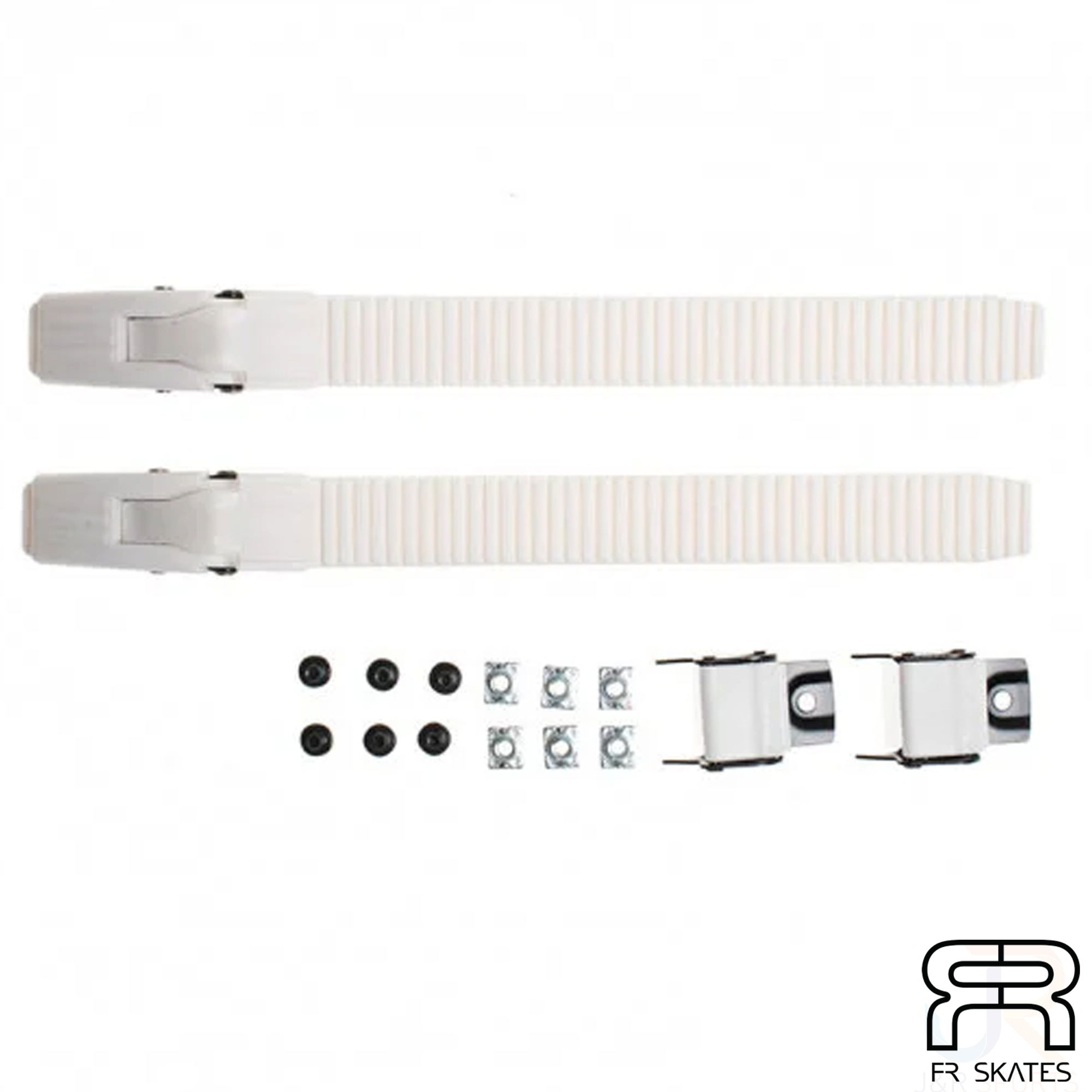 FR - SAFETY TOP BUCKLES - WHITE - 210mm (Pair)