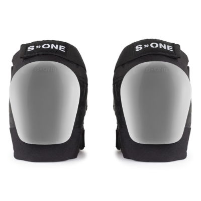 S1 PRO GEN 4.5 (40mm) KNEE PADS - BLACK/WHITE - LARGE