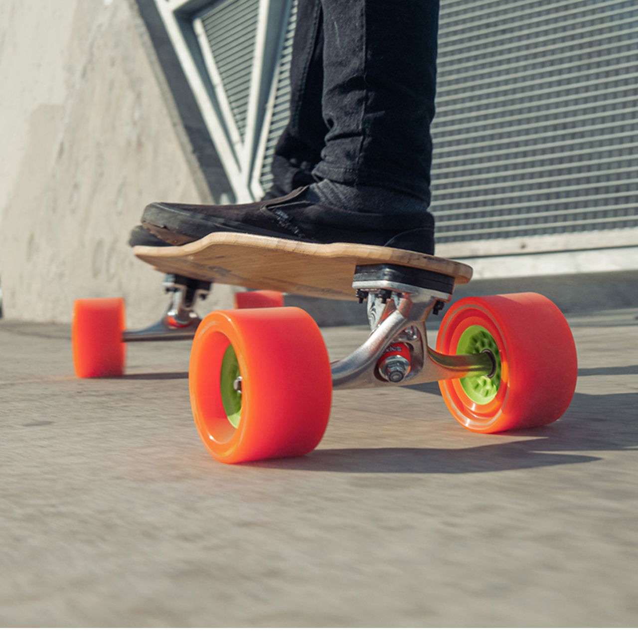 ORANGATANG "DAD BOD" inc JEHU V2 BEARINGS - ORANGE 105mm 80a (Set 4)