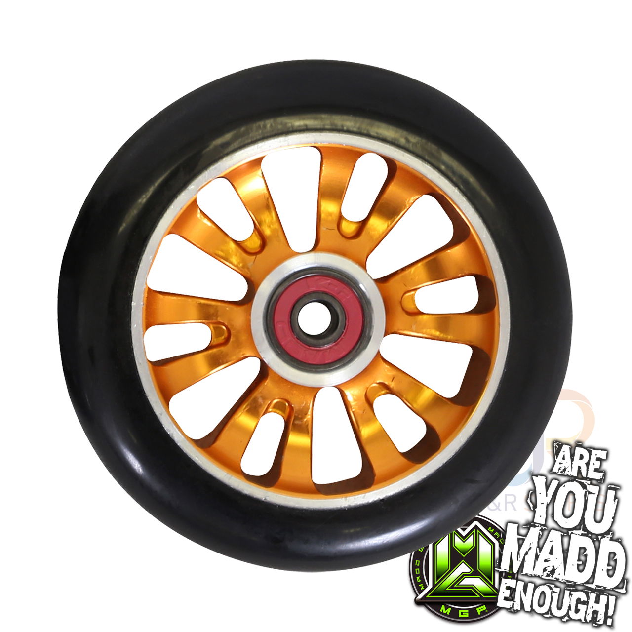 MGP VICIOUS 110mm Wheel - Orange Black - 204-544