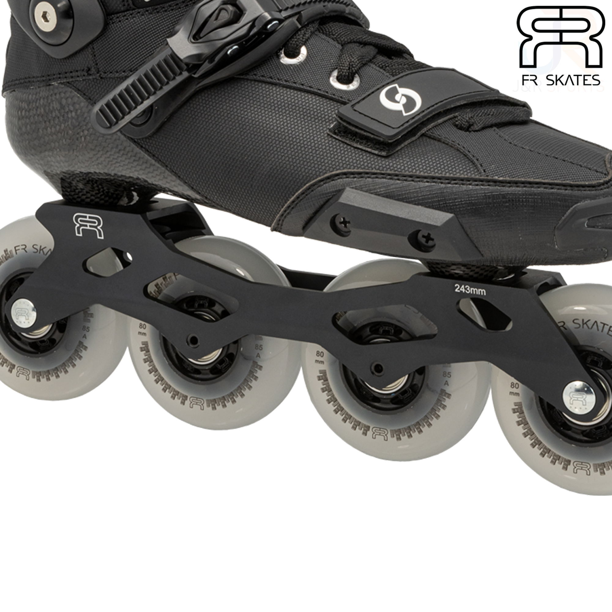 FR SPIN 80 In-Line Skates - Black