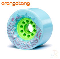 Orangatang CAGUAMA Blue 85mm 77a - Angled - ORCAG8577