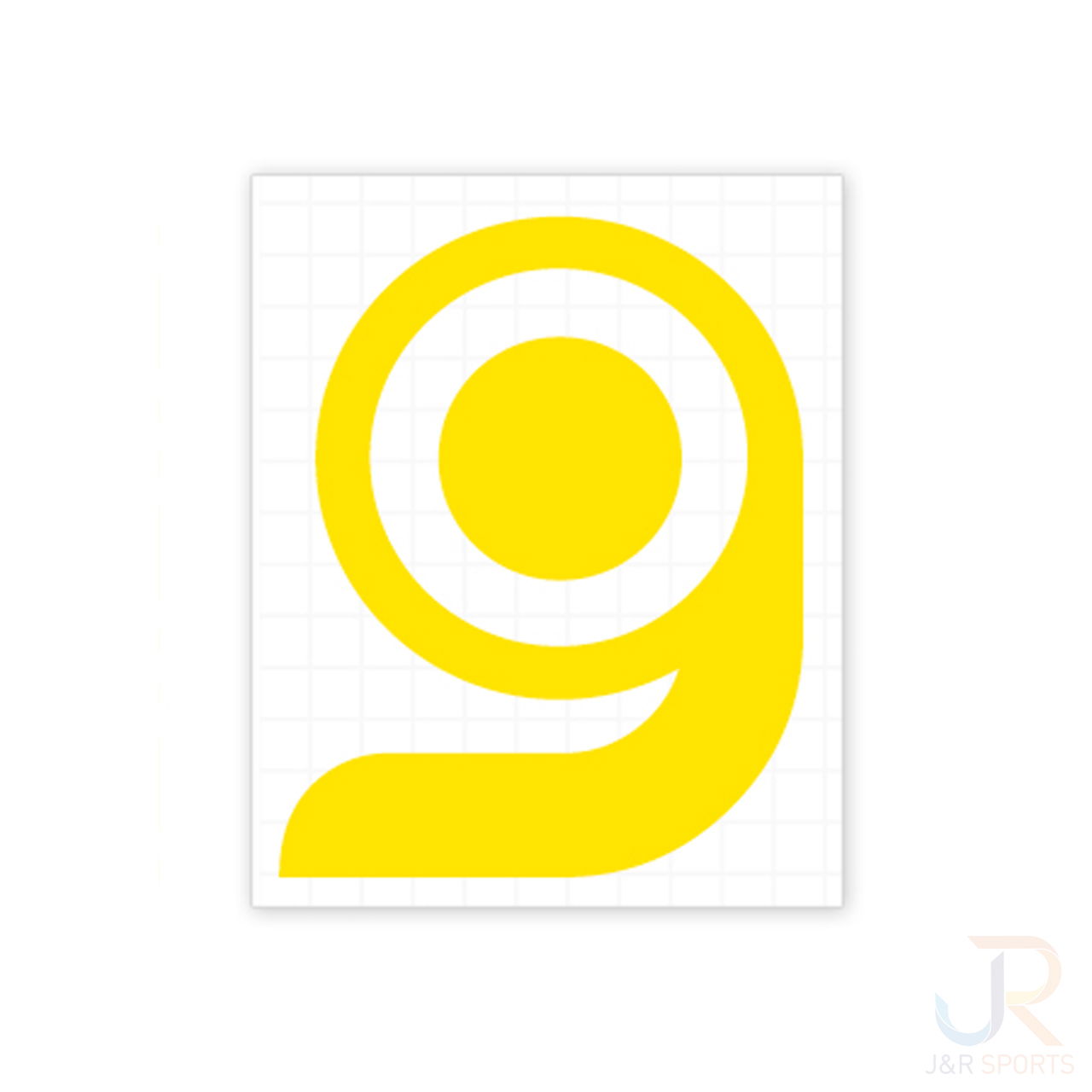 Orangatang G Sticker Medium 4 x 5 - Yellow - LCSSPOR102