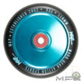 MFX CORRUPT Core 110mm Wheels - Teal Black - Face - MGP207-062