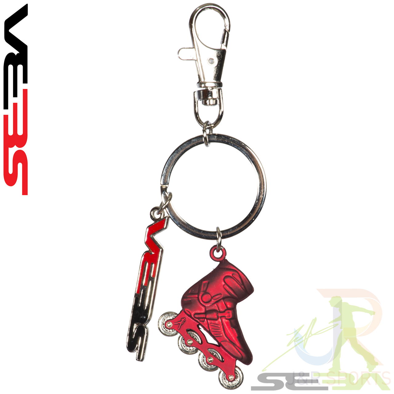 Seba High Steel Key Ring Red - SSK14-SKH-STRE