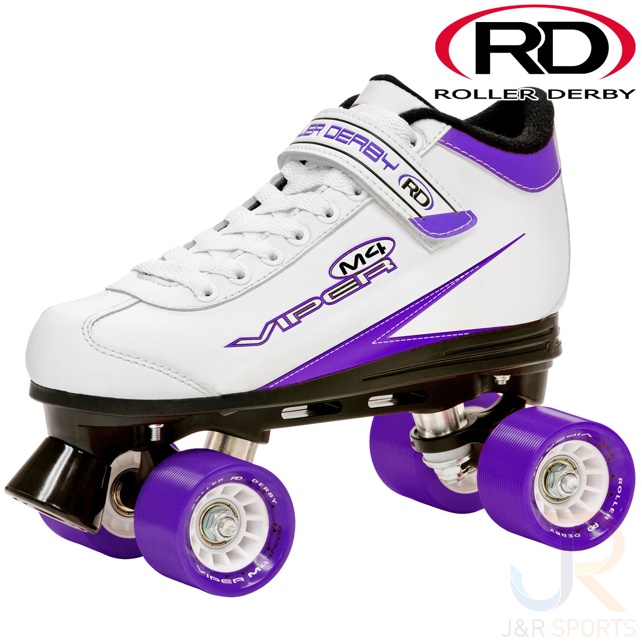 Roller Derby Viper M4 White Angled 44U724W