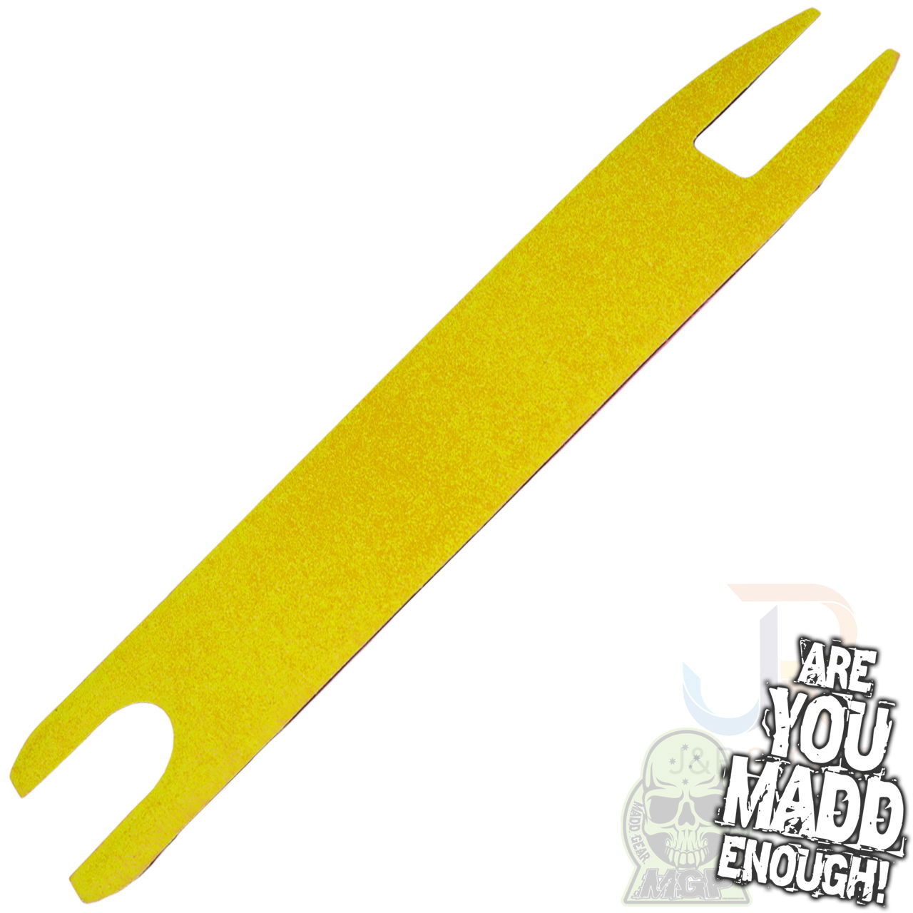 Madd Shock Tape Yellow inc Stickers 203-314