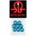 ROLLERBONES AXLE NUTS - 8mm - TURQUOISE (Pack 8)