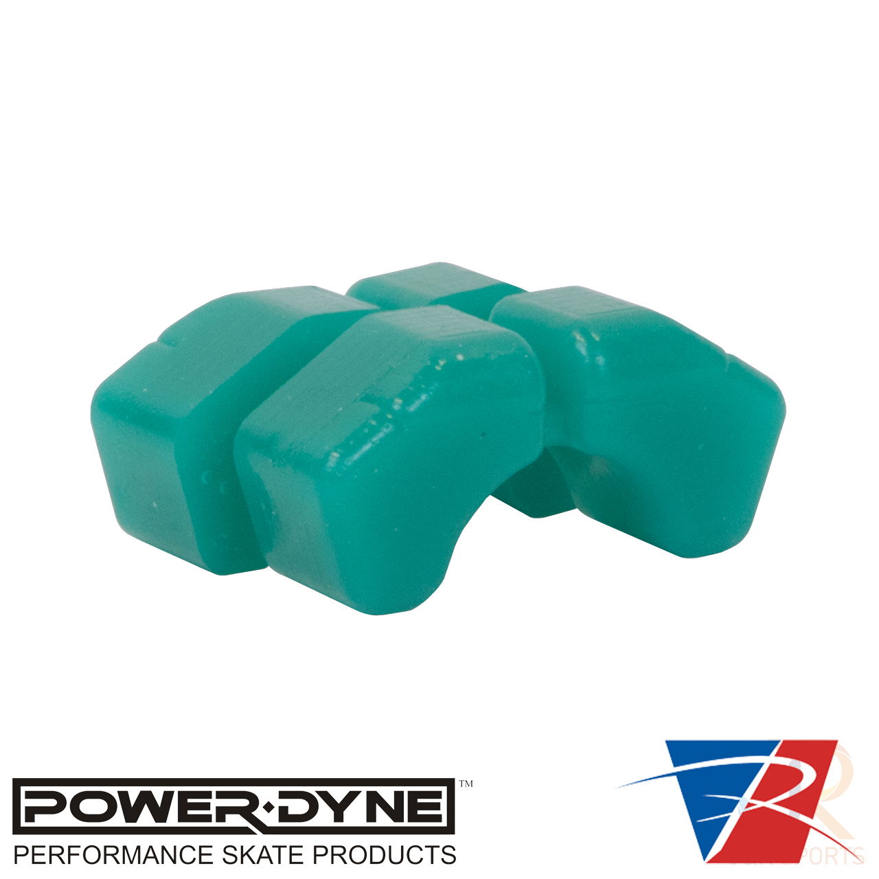 Riedell PowerDyne Arius Plate Cushions - Aqua - RSPLPDARCT74A