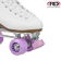 Roller Derby Stratos High Top - White - Top Stop - RDP225W