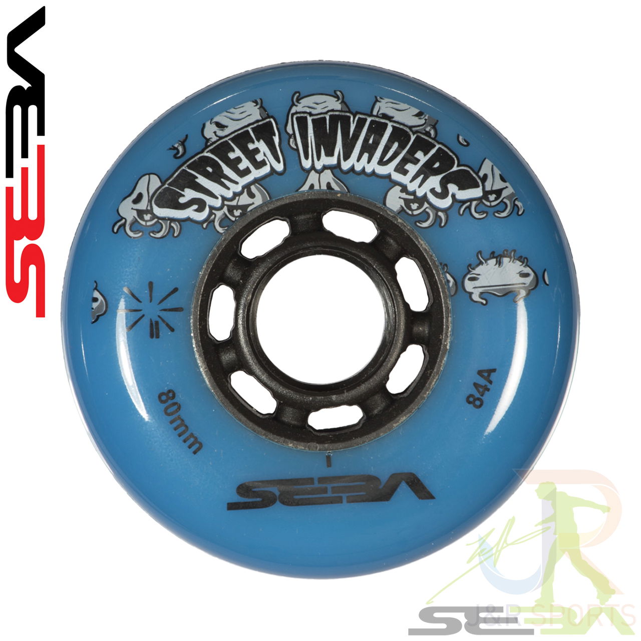 Seba Street Invader Wheels Blue