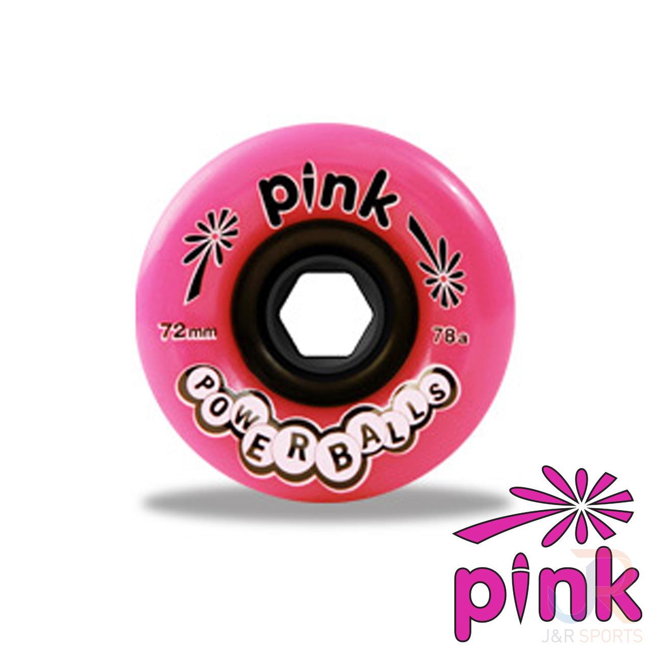 Pink Classic PowerBalls 72mm 78a Single