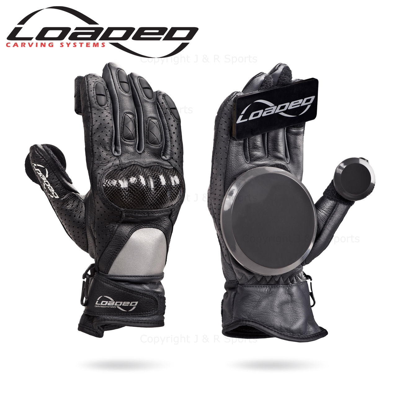 Loaded Leather Race Gloves